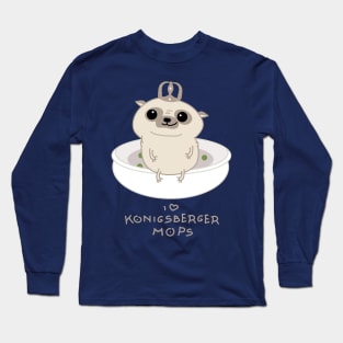 Pug and Königsberger Klops Long Sleeve T-Shirt